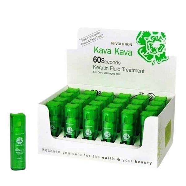 אמפולת קראטין לשיער 60 שניות 24 יח׳ Kava Kava - קווה קווה